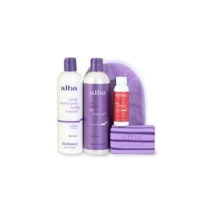 Alba Botanica Very Emollient Luxury Spa Kit, French Lavender   1 kit