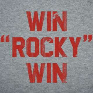   ROCKY WIN athletic boxing stallion gym italian vintage T Shirt  