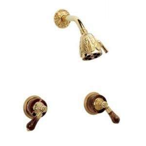 Phylrich K3241_014   Versailles Two Handle Shower Set, Brown Onyx 