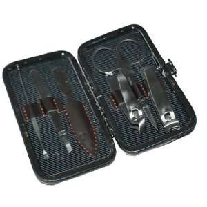   SET Stainless Steel Eyebrow Shaping & Nail Beauty Kit in Case Beauty