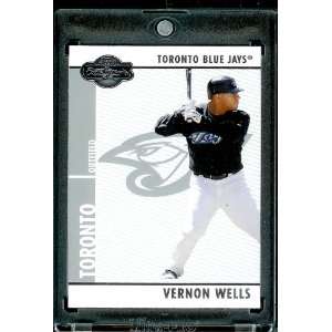  2008 Topps Co Signers # 30 Vernon Wells   Toronto Blue 