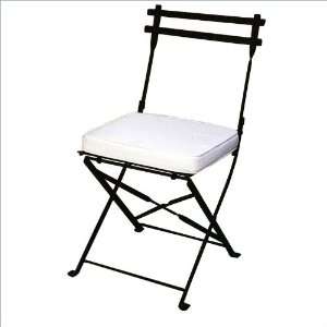  Pangaea FM C3040DN Folding Iron Dining Chair w/ Cushion 