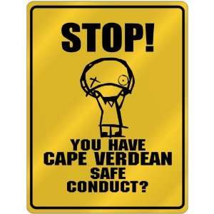  New  Stop   You Have Cape Verdean Safe Conduct  Cape 
