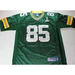 Greg Jennings Green Bay Packers Green Sewn Jersey with Superbowl XLV 
