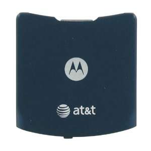  OEM AT&T Motorola Razr V3 Blue Standard Battery Door Electronics