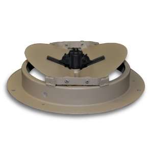    06 6 Inch(Duct Opening Measurements) Round Ceiling Air Damper, Brown
