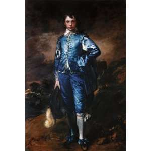  The Blue Boy by Gainsborough Thomas Textured Oil Painting 