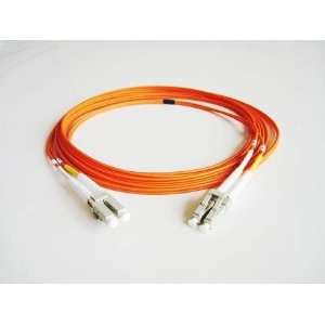 10M Fiber Patch Cable LC/LC Duplex 50/125 Multi Mode (10 Meter) BEXSON 