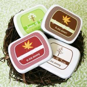  Fall for Love Personalized Mint Tins Health & Personal 