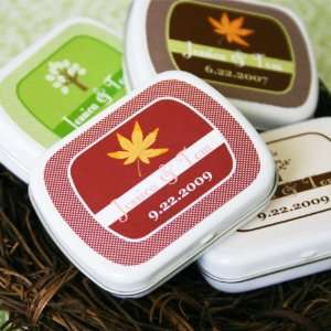 Fall for Love Personalized Mint Tins Health & Personal 