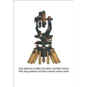  The Berger Complete Mine Transit No. 4K 20x30 poster