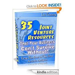 35 Joint Venture Resources Your Business Cant Survive Without (Kindle 