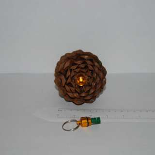 This is our Large Pine Cone with Bison Tube Geocache Containers.