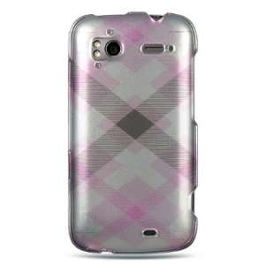 HTC TMOBILE ANDROID SENSATION 4G HARD PLASTIC DESIGN PINK PASTEL 