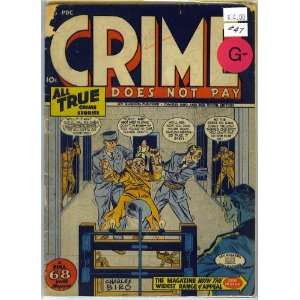  Crime Does Not Pay # 47, 1.8 GD   Lev Gleason Books