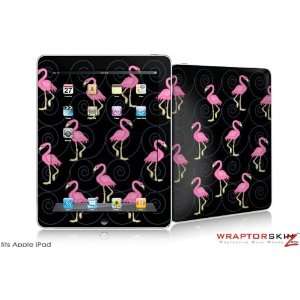  iPad Skin   Flamingos on Black   fits Apple iPad by 