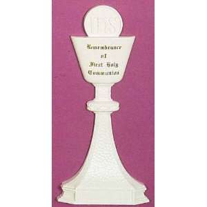  9 inch Chalice Plaque   White   10 Pack