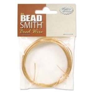  24 Gauge Gold Plated German Bead Wire Arts, Crafts 