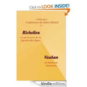 Richelieu   Vauban (French Edition) Julien Molard  Kindle 