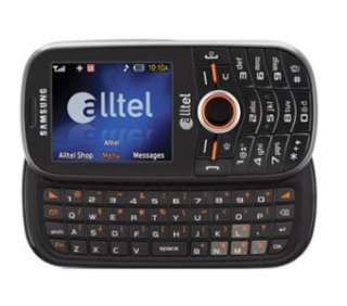 Samsung SCH U450 Intensity Alltel Cell Phone BLACK * POOR Cond *FULLY 