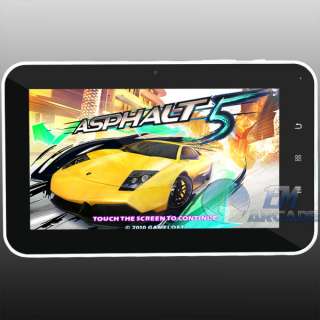 Allwinner A10 Cortex A8 1GHz Android 2.3 Tablet PC 5 point 
