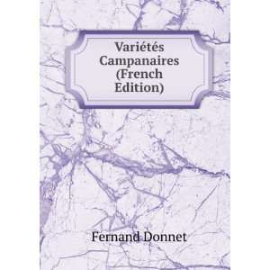  VariÃ©tÃ©s Campanaires (French Edition) Fernand 