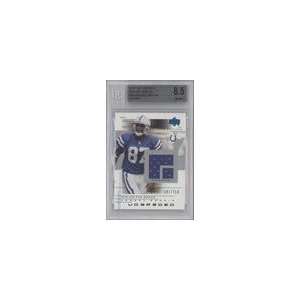  2001 UD Graded Rookie Jerseys #56   Reggie Wayne/750 BGS 