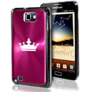 Samsung Galaxy Note i9220 i717 N7000 Hot Pink F24 Aluminum Plated Hard 