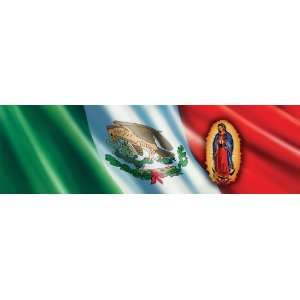  VantagePoint 010039L Lady Guadalupe/Mexican Flag Rear 