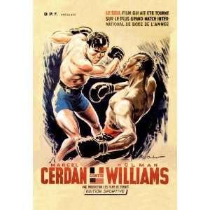 Exclusive By Buyenlarge Cerdan vs. Williams 20x30 poster  
