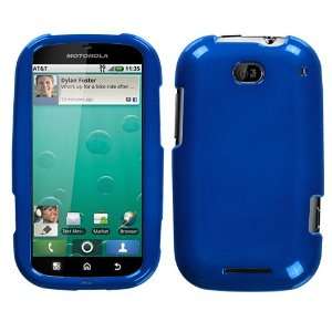  Solid Dr Blue Phone Protector Cover for MOTOROLA MB520 (Bravo 