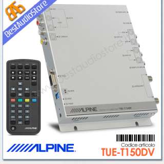ALPINE IVA D511R Autoradio 1DIN Sinto CD/DVD/display 7 touch verde 
