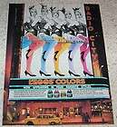 85 Leggs pantyhose ROCKETTES girls legs Radio City AD