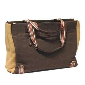 Green Street Designs Bucks County Tote with Earth Tone 