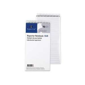  SPRG48   Reporters Notebook,Gregg Ruled,70 Sheets,4x8,12 