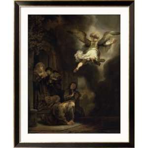 com Archangel Raphael Leaving the Family of Tobias Styles Framed Art 