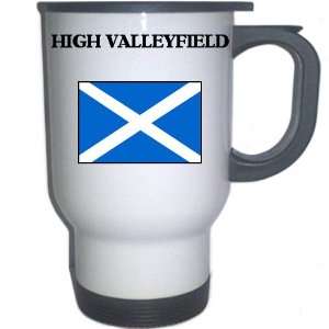  Scotland   HIGH VALLEYFIELD White Stainless Steel Mug 