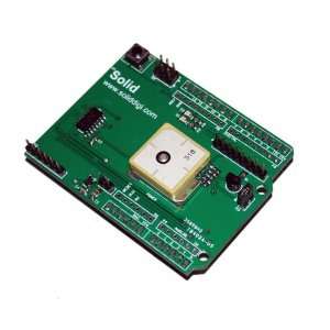    SolidDigi GPS Shield With SD Card Slot for Arduino Electronics