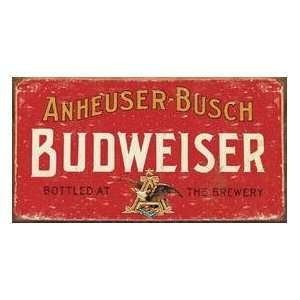   Beer Weathered Distressed Retro Vintage Tin Sign