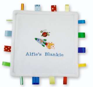 AMAZING TAG COMFORT BLANKET   Personalised Free with Babys Name
