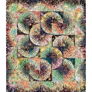   Fan Quilt Pattern and Foundation Papers By Judy Niemeyer Arts, Crafts