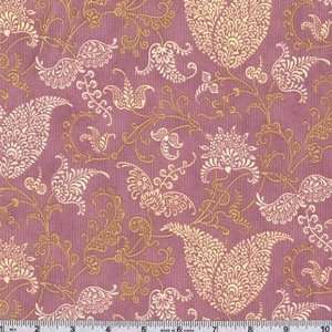  45 Wide Moda Gypsy Rose Gypsy Fleur Lilac Fabric By The 