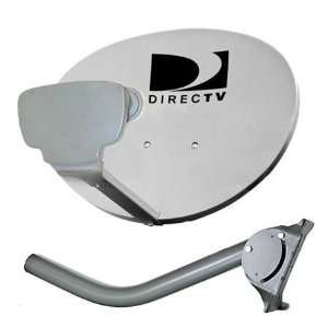  DIRECTV 18x20 Single Pack Dish W/2 Mast Electronics