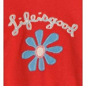  Life Is Good Inc. Daisy Girls Goodie Hoodie   Venetian S 