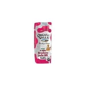 Organic Valley Aseptic Organic Strawberry Milk Low Fat ( 1x12/8 OZ 