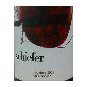  Uwe Schiefer Blaufrankisch Eisenberg 2008 750ML Grocery 