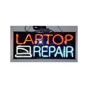 Laptop Repair Neon Sign 13 x 30