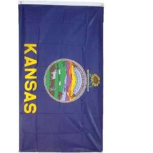   New 4x6 Kansas State Flag US USA American Flags Patio, Lawn & Garden