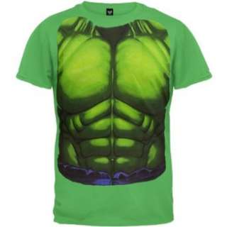  Incredible Hulk   Smash Costume T Shirt Clothing