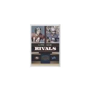   Gear Rivals Gold #4   Y.A. Tittle/Yale Lary/500 Sports Collectibles